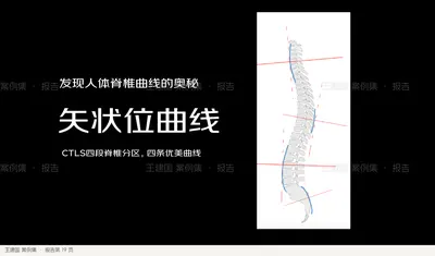 发现人体脊椎曲线的奥秘