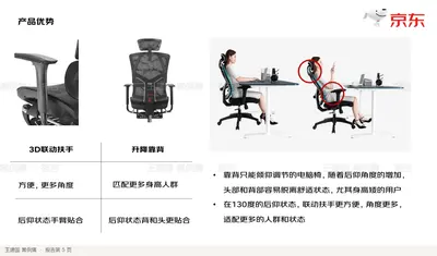 升降靠背