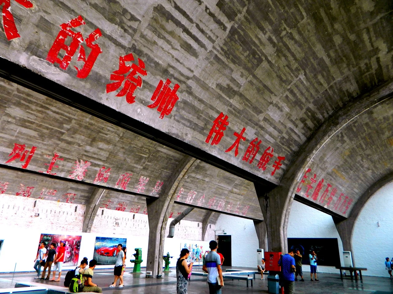 2012年实拍:UCCA北京工业厂房内部,陈设为拍摄时状态
